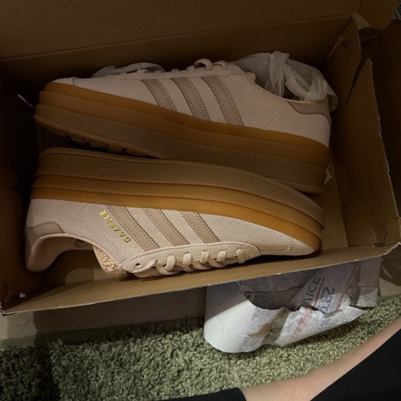 adidas Gazelle Bold J Black Low-Top Sneakers - Picture 4 of 4